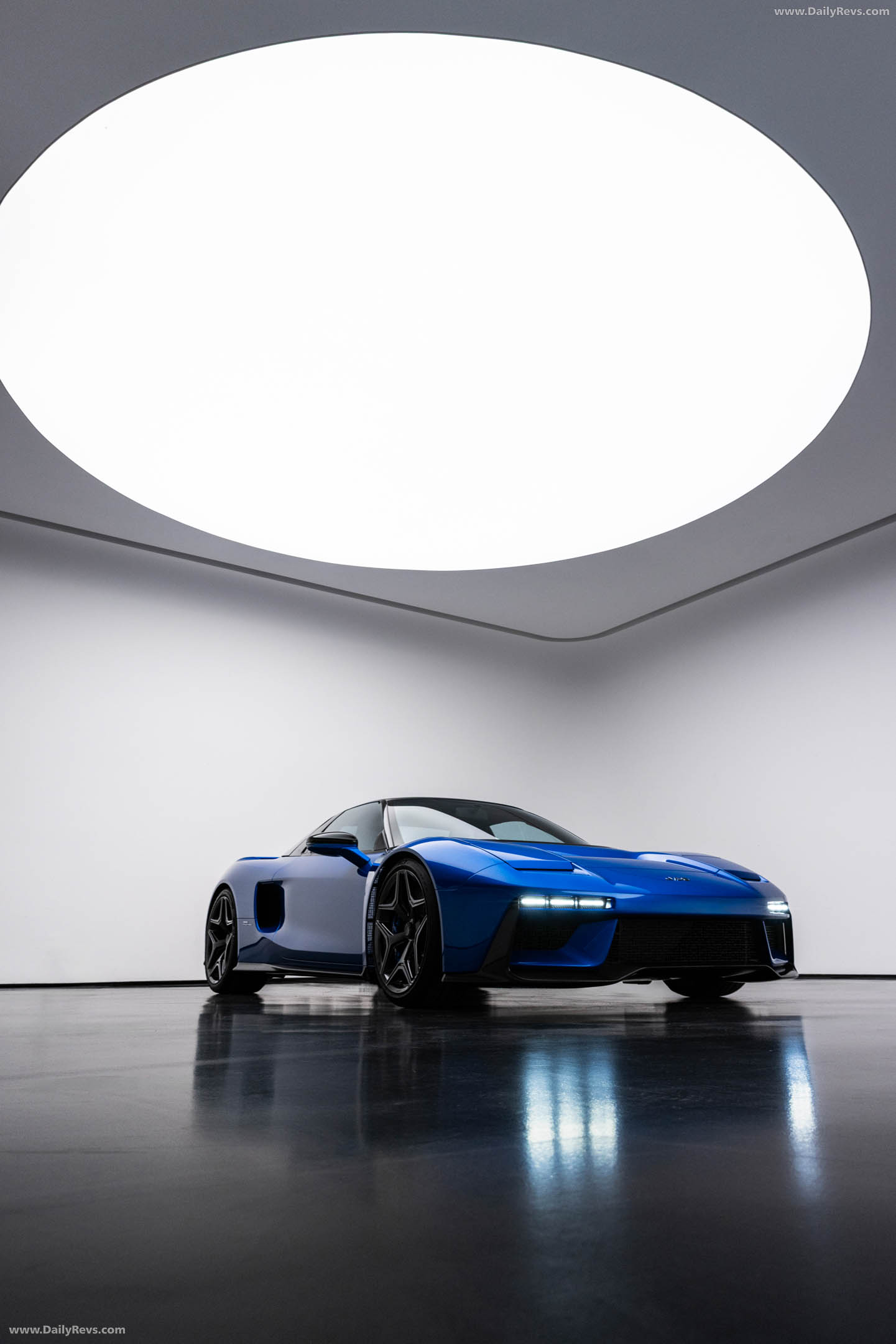 2026 JAS Motorsport Tensei Deep Blue Front View